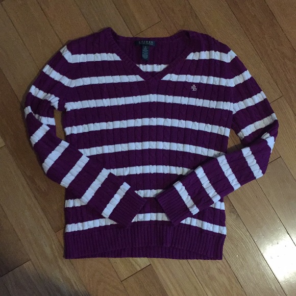 Striped Ralph Lauren Sweaters Size S - Picture 6 of 6